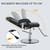 Barber Chair Salon Chair for Hair Stylist with Heavy Duty Hydraulic
