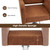 BarberPub Classic Salon Chair for Hair Stylist,Hydraulic Barber