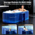 Portable Foldable Bathtub, Freestanding Bathtub No Installation, Bathroom SPA
