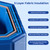 Portable Foldable Bathtub, Freestanding Bathtub No Installation, Bathroom SPA