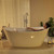 67" Luxury Freestanding Bathtub - Deep Soak Acrylic Tub for Master Bathroom