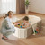 Toddler Bath Tub for Shower, Portable Baby Bathtub, Foldable Kids Bathtub
