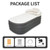 Bathtub, Portable Bathtub Adult with Electric Air Pump