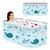 Portable Foldable Bathtub,Foldable Soaking Bathtub for Adults