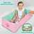 Bathtub, Folds to Store, Easy to Clean, Portable Baby Bathtub for Travel, 12M-5Y