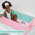 Bathtub, Folds to Store, Easy to Clean, Portable Baby Bathtub for Travel, 12M-5Y