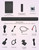 Puxinat 2 in 1 Separable Sound Bar for Smart TV with Subwoofer, Bluetooth 5.0 Surround Sound System for Home Theater