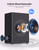 Puxinat 2 in 1 Separable Sound Bar for Smart TV with Subwoofer, Bluetooth 5.0 Surround Sound System for Home Theater