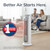 Lasko Oscillating Ceramic Tower Space Heater for Home with Overheat Protection, Timer, 22.5 Inches, Silver, 1500W
