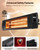 DR. INFRARED HEATER Portable Infrared Indoor and Outdoor Space Heater for Patio, Garage, Commercial & Residential With Remote Control