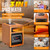 DR. INFRARED HEATER DR-998, 1500W Dual Heating Infrared Space Heater with Humidifier, Oscillation, Remote Control