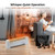 Comfort Zone 1500W Convection Baseboard Heater with Built-In Thermostat, Overheat & Tip-Over Protection