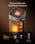 Gaiatop Space Heaters for Indoor Use, Portable Electric Heater with Thermostat, 1500W PTC Ceramic Room Heater with Remote