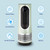 Air Purifier and Heater for Home, Bedroom, and Office. Sage