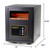 1500 W Energy-Efficient Zone Heater for Large Rooms up to 1000 sq ft — Quiet Operation, Cool-Touch Safety, Portable Comfort for Home, Bedroom or Office