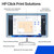 HP DesignJet T210 Large Format Color Plotter Printer - 24-inch, for Easy Wide Format CAD & Poster Prints (8AG32D)