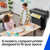 HP DesignJet T210 Large Format Color Plotter Printer - 24-inch, for Easy Wide Format CAD & Poster Prints (8AG32D)