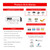 Canon imagePROGRAF TC-21M – Multifunction Printer| 24" Large Format Poster & Plotter Printer - Automatic Roll & Cut Sheet Paper Feeder, USB, Wi-Fi, LAN,White