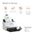 Epson RapidReceipt RR-600W Wireless Desktop Color Duplex Receipt and Document Scanner with Receipt Management Software, Touchscreen and Auto Document Feeder. Full 1-Year Limited Warranty (Renewed)