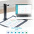 IRIScan Desk Document Scanner, Book Scanner - v7Bus:4K UltraHD,24MP, 600dpi,Portable Scanner,Visualizer,OCR, AI Flattening, Auto Scan, Erase Fingers, Free Readiris PDF Editor Win Mac