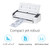 Doxie Pro - Duplex Document Scanner and Receipt Scanner for Home and Office with Amazing Software for Mac and PC