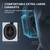 Bluetooth Headset for PC, Wireless Computer Headphone with AI-Powered Environmental Noise Cancelling Microphone & 2.4G USB Dongle, 55H Playtime, Over Ear Comfort Office Headset for Work, Laptop, Zoom