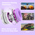 IMYB A88 Gaming Headset with Mic for Ps5, Pc, Xbox One Series X/s, Ps4, Switch, Stereo Wired Noise Cancelling Headphones with Microphone for Computer, Laptop, Mac, Nintendo, Games (Purple)
