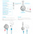 JLab Go Work Wireless Headsets with Microphone, 45+ Playtime PC Bluetooth Headset and Multipoint Connect to Laptop Computer and Mobile, Wired or Wireless Headphones (1 Pack)