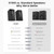 kstime Computer Speakers with Bluetooth 5.4, 14W Bass Reflex Stereo PC Speakers with 15° Tilted Design, USB Powered & AUX Inputs, Built-in Mic & Headphone Jack for Desktop, Laptop, and Phones