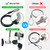 AboveTEK Laptop Lock, Tablet Lock Security Cable, 2 Keys Sturdy Steel iPad Locking Kit w/Adhesive Anchors, Anti Theft Hardware Protection for iPhone Mobile Notebook Computer Monitor MacBook Laptop