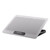 ICE COOREL Aluminum Laptop Cooling Pad, Laptop Cooler Stand with 7 Height Adjustable, Laptop Fan Cooling Pad for Laptop 12-15.6 Inch, Notebook Cooler Pad with Two USB Port (Silver)