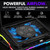 Tilted Nation Gaming Laptop Cooling Pad with USB Hub - Boost Performance, Stay Comfortable - RGB Laptop Cooler Stand with Adjustable Height & Fan Speed, RGB, USB (C + A) Hub, for 15.6" - 19" Laptops
