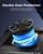 AICHESON Gaming Laptop Cooler Cooling Pad, Ultra Cooling with 10°C-35°C Temperature Drop, RGB Turbo Fan Stand Base for 14-19 inch Computer Laptops