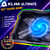 KLIM Ultimate - RGB Laptop Cooling Pad with LED Rim - New - Gaming Laptop Cooler - USB Powered Fan - Very Stable and Silent Laptop Stand - Compatible up to 17" - PC Mac PS5 PS4 Xbox One