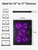 Kootek Laptop Cooling Pad, Laptop Cooler with 5 Quiet Fans for 12"-17" Computer PC Notebook Gaming Laptop Fan, Height Adjustable Laptop Cooling Stand Laptop Accessories (Purple)