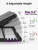 Kootek Laptop Cooling Pad, Laptop Cooler with 5 Quiet Fans for 12"-17" Computer PC Notebook Gaming Laptop Fan, Height Adjustable Laptop Cooling Stand Laptop Accessories (Purple)