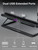 Kootek Laptop Cooling Pad, Laptop Cooler with 5 Quiet Fans for 12"-17" Computer PC Notebook Gaming Laptop Fan, Height Adjustable Laptop Cooling Stand Laptop Accessories (Purple)