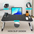 MAVOCRAFT Laptop Desk for Bed - Lap Desk for Sofa & Bed Desk - 23 x 15 Lap Tables for Adults & Kids - Suitable Tablet and Laptop Stand for Bed - Include iPad Slot and Cup Holder (Dark Grey)