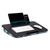 Lap Desk – L.DOCTOR Cushioned Lap Desks, Portable Laptop Desk for Bed, Couch & Floor, Washable Cushion, Built-in Phone & Tablet Slot, Fits 17.3" Laptop – Working, Writing, Gaming – Large, Blue Waves