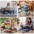 SINKONG Lap Desk for Adults - Portable Foldable Bed Desk Tray Table Laptop Stand with Storage Drawer/Cup Holder,for Working Reading Writing Eating,Watching Movies for Bed Sofa Couch Floor