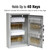 BankSupplies Fort Knox 40 Key Cabinet - Dual Lock Control Key Box - Welded 22 Gauge Steel Construction - Scratch Resistant - Write-On Key Tags for Easy Identification