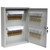 BankSupplies Fort Knox Key Holder Cabinet - 60-Key Cabinet - 60 Easy-to-Write-On Key Tags - Piano Hinged Door - Standard Keyed Lock - Steel Construction - Key Lock Box