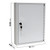 BankSupplies Fort Knox Key Holder Cabinet - 60-Key Cabinet - 60 Easy-to-Write-On Key Tags - Piano Hinged Door - Standard Keyed Lock - Steel Construction - Key Lock Box