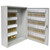 BankSupplies STEELMASTER Key Holder Cabinet - 200-Key Cabinet - 200 Easy-to-Write-On Key Tags - Piano Hinged Door - Standard Keyed Lock - Steel Construction - Key Lock Box