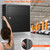 Nebakne 100 Keys Key Cabinet, Anti-Theft Key Lock Box with Key Tags, Adjustable Key Organizer Wall Safe for Car Office House Garage Rental Business