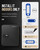 Uniclife 28 Position Key Cabinet with Combination Lock Resettable Black Digital Security Storage Box Steel Key Organizer with Colorful Key Tag Labels Stickers and Hooks