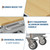 MilleLoom Tool Chest, 61 Inch Tool Box Mobile 9 Drawers Storage Rolling Cabinet with Wheels Lock Key Locking System Drawer Liners for Garage Warehouse Repair Shop, Sliver