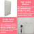 INTBUYING Mobile Phone Locker Box - 40 Door Steel Cell Phone Storage Cabinet with Locks and Keys for Office, School, Classroom, Factory