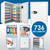 Barska 736-Key Digital Wall-Mount Key Cabinet Safe – Steel Key Lock Box with PIN Code Access, 2 Locking Bolts & Key Tags – Ideal for Home, Office, Property Management & Businesses