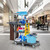 Commercial Janitorial Cart on Wheels, 3-Shelf Cleaning Trolley Cart with 16-Gallon Trash Bag, 220 Lbs Capacity Rolling Housekeeping Carts, Ideal for Hotel,School, Apartments